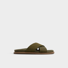 Aldo Marrin in Olive - Slide sandal New