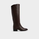 Aldo Kaydienh in Dark Brown - Knee-high boot, Block heel Women