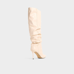 Aldo Daroba in Cream - Over-the-knee boot, Stiletto heel Women