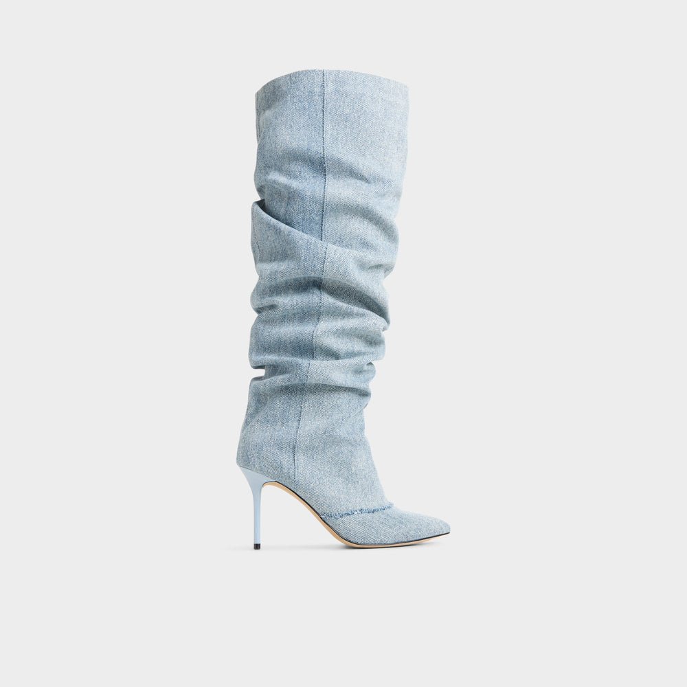 Aldo Daroba in Denim - Over-the-knee boot, Stiletto heel Women