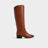 Aldo Kaydienh in Medium Brown - Knee-high boot, Block heel Women