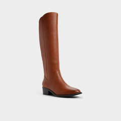 Aldo Kaydienh in Medium Brown - Knee-high boot, Block heel Women