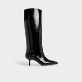Aldo Selora Black Women's Tall Boots - Knee-high boot, Stiletto heel Women