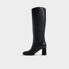 Aldo Elyze in Black - Knee-high boot, Block heel Women