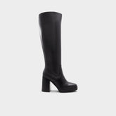 Aldo Equine Black Women's Tall Boots - Knee-high boot, Black Women
