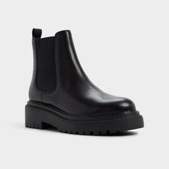 Aldo Bestina in Black - Chelsea boot, Lug sole Women