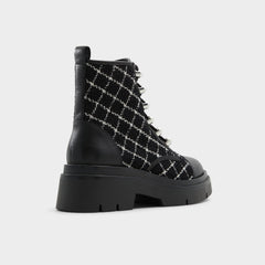 Aldo Marthia in Other Black - Combat ankle boot, Black Women