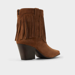 Aldo Jollene in Dark Brown - Western boot, Block heel Women