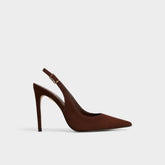 Aldo Stessysling in Dark Brown 14163419 - Slingback heel, Stiletto heel Women|Bags