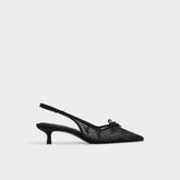 Aldo Azaro in Other Black 14151901 - Slingback heel, Kitten heel Women