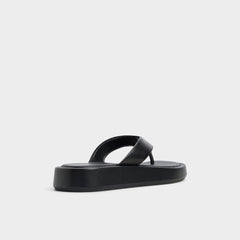Aldo Grettle Black Women's Flats - Flip flop, Flatform Women