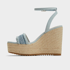 Aldo Aberitram Denim Women's Platform sandals - Wedge sandal Women