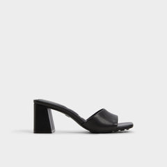 Aldo Tisha Black Women's Heeled mules - Heeled mule, Block heel Women