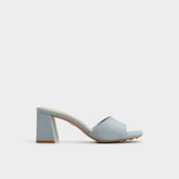 Aldo Tisha Other Blue Women's Heeled mules - Heeled mule, Block heel Women