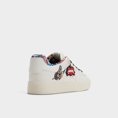 Aldo Whatisadam in White Multi - Women's low top sneaker, Cup sole Women
