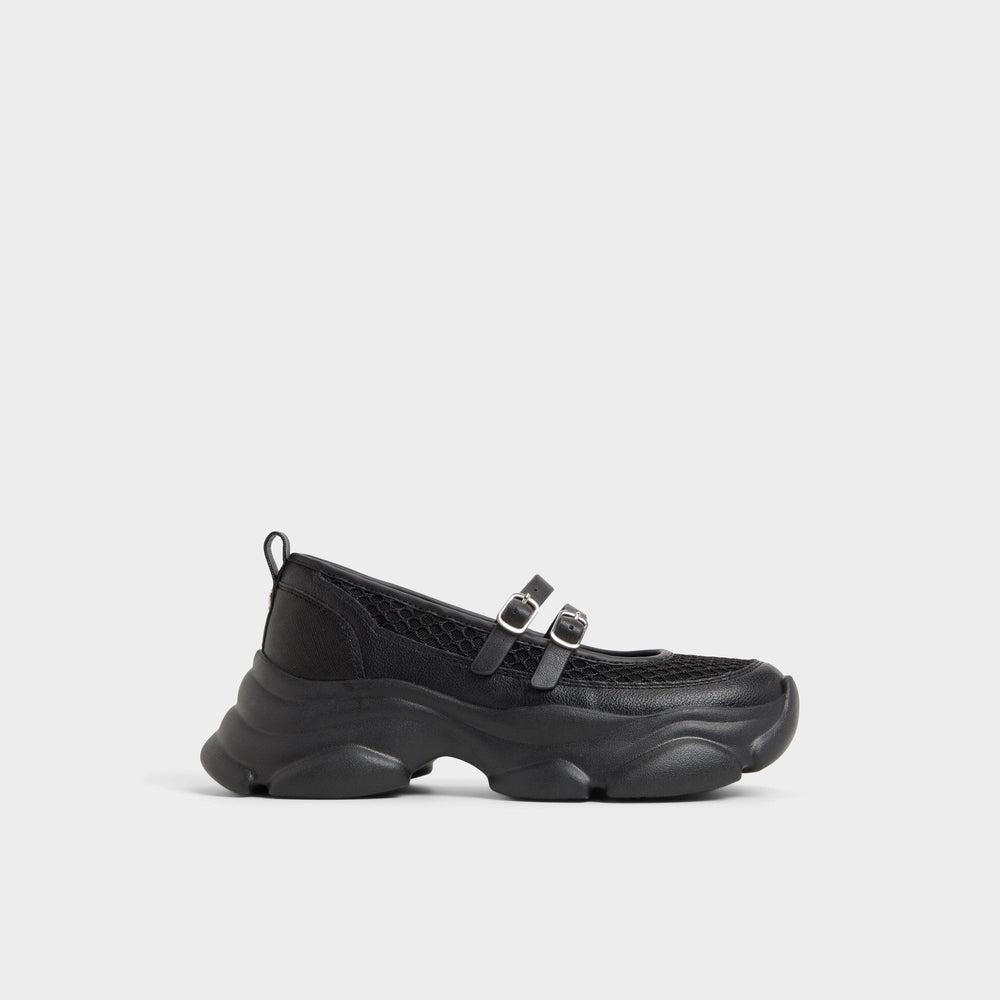Aldo Aethera Black Women's Platform and wedge sneakers - Mary Jane Sneakers, Jogger sole Women