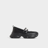 Aldo Aethera Black Women's Platform and wedge sneakers - Mary Jane Sneakers, Jogger sole Women