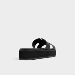 Aldo Anayelie in Black - Slide sandal, Platform Women|New