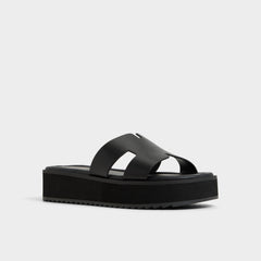 Aldo Anayelie in Black - Slide sandal, Platform Women|New