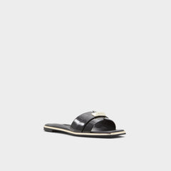Aldo Darine Black Women's Flats - Slide sandal Women