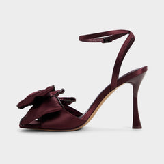 Aldo Tinsel in Bordo - Strappy heeled sandal, Stiletto heel Women|Bags