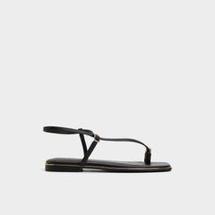 Aldo Jomalina Black Women's Flats - Strappy flat sandal Women