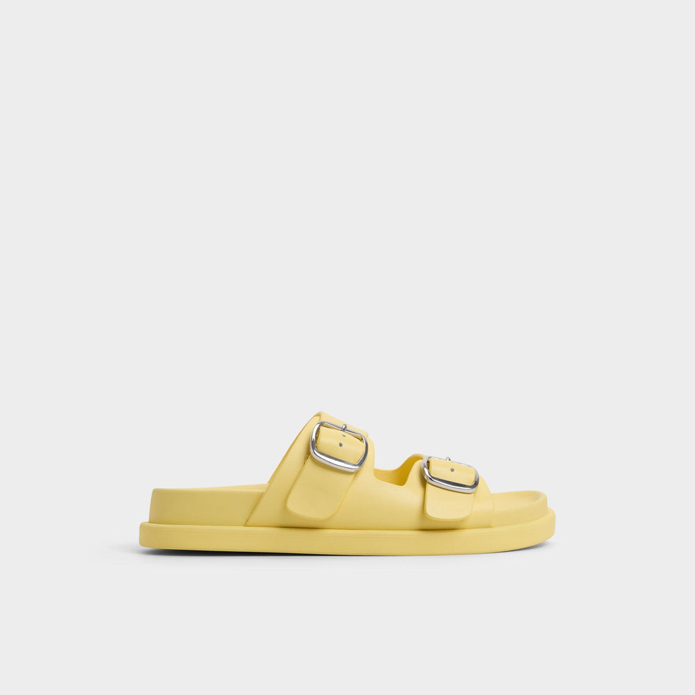 Aldo Bohochic Yellow Women's Travel essentials - Footbed sandal, Footbed sandal Women
