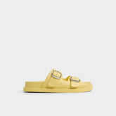 Aldo Bohochic Yellow Women's Travel essentials - Footbed sandal, Footbed sandal Women