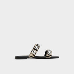 Aldo Katalena in White Black - Slide sandal Women