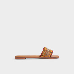 Aldo Seavacay Brown Multi Women's Flats - Women