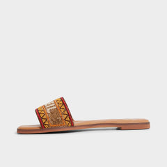 Aldo Seavacay Brown Multi Women's Flats - Women