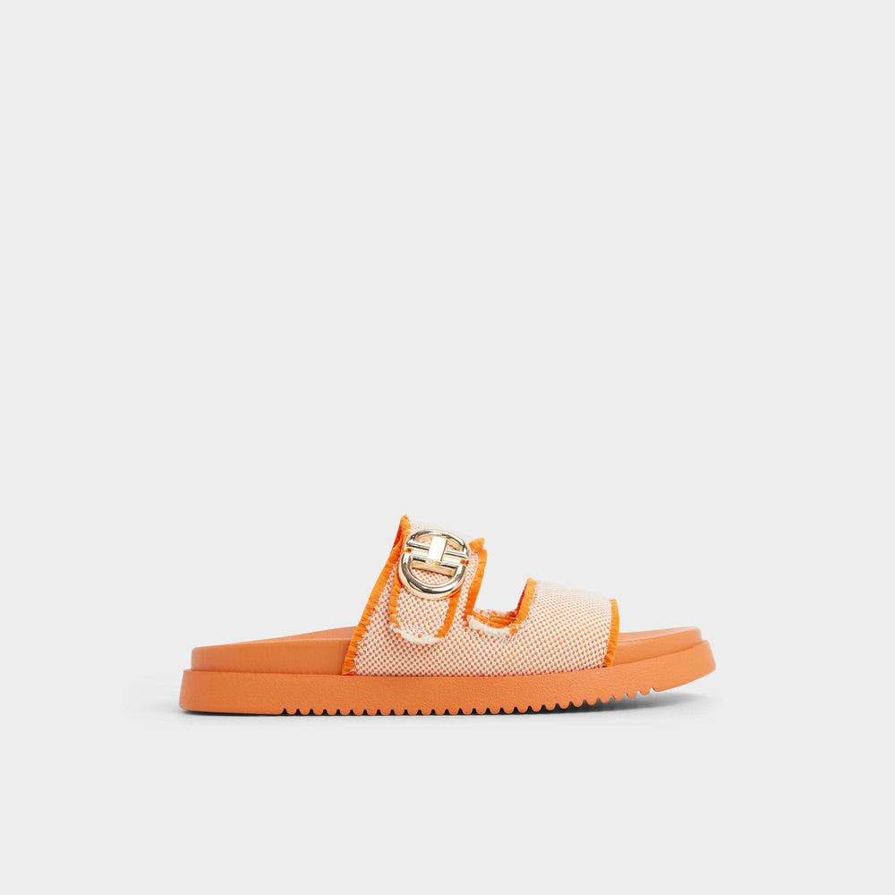 Aldo Daisymae Orange Women's Footbed sandals - Women