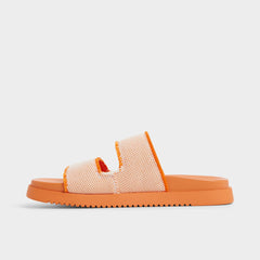 Aldo Daisymae Orange Women's Footbed sandals - Women