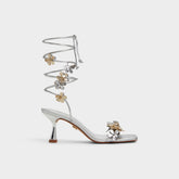 Aldo Fiorela Metallic Multi Women's Strappy sandals - Strappy heeled sandal Women