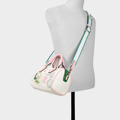 Aldo Fisney White Combo Women's Mini bags - Barrel bag Women