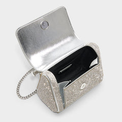 Aldo Blingchic Silver Women's Clutches & Evening bags - Top handle bag Women