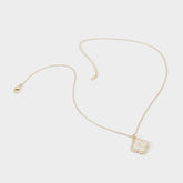 Aldo Broisa Gold Women's Cubic Zirconia - Necklace Women|Accessories