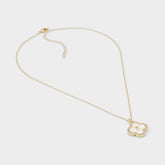 Aldo Broisa Gold Women's Cubic Zirconia - Necklace Women|Accessories
