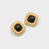 Aldo Myrage in Black Gold Multi - Statement earrings Women|Accessories