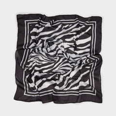 Aldo Zebria Black/White Women's Scarves - Scarf Women|Accessories
