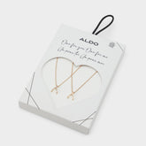 Aldo Makeawish Gold/Clear Multi Women's Necklaces - Gift set Women|Accessories