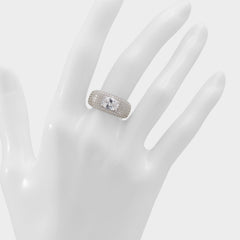 Aldo Caredar Silver/Clear Multi Women's Cubic Zirconia - Ring Women|Accessories