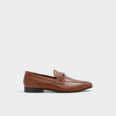 Aldo Marinho Cognac Leather Smooth Men's Dress Shoes - Loafer Men