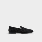 Aldo Casino Other Black Synthetic Textured Men's Dress Shoes - Loafer Men
