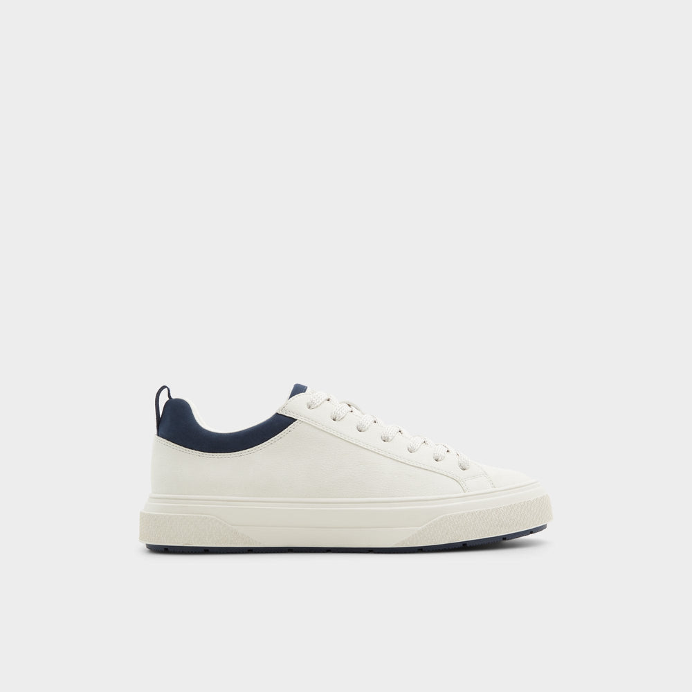 Aldo Bas White/Bone Men's Low top - Low top sneaker, Cup sole Men