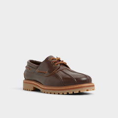 Aldo Finn in Medium Brown - Boat shoe, Lug sole Men