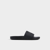 Aldo Atrani Black Men's Slides - Slide sandal Men