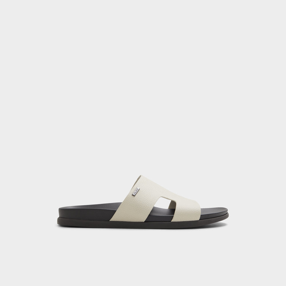 Aldo Mondi Light Grey Men's Slides - Slide sandal Men