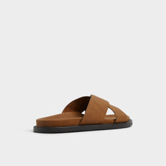 Aldo Marrin Cognac Men's Slides - Slide sandal Men