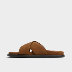 Aldo Marrin Cognac Men's Slides - Slide sandal Men